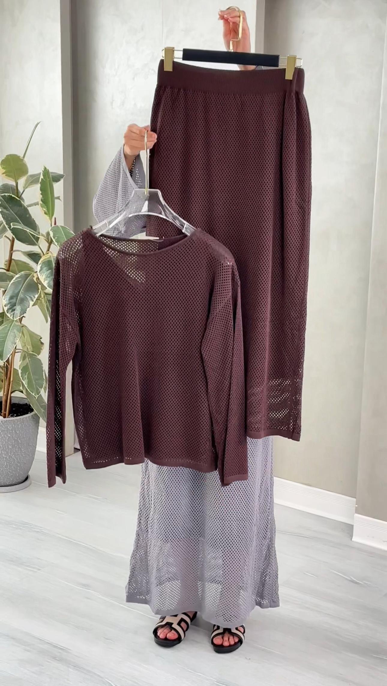 بدلة شبك3 قطع