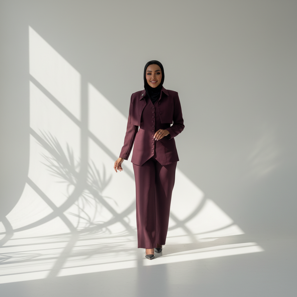 بدلة نسائي 3 قطع