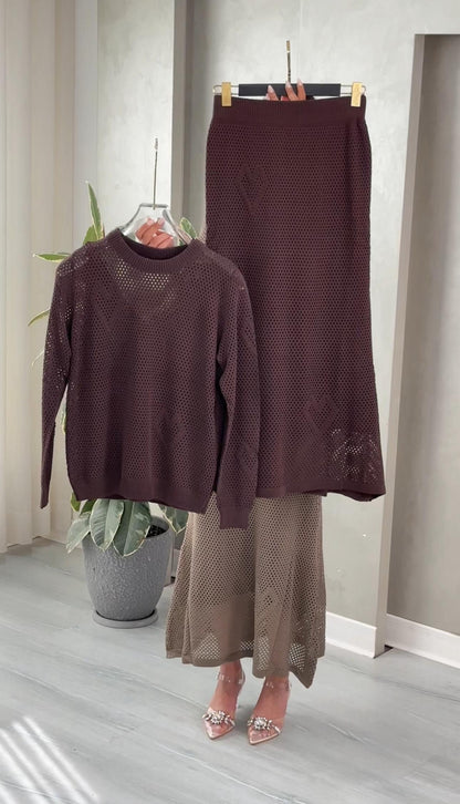 فستان رابطه شبك