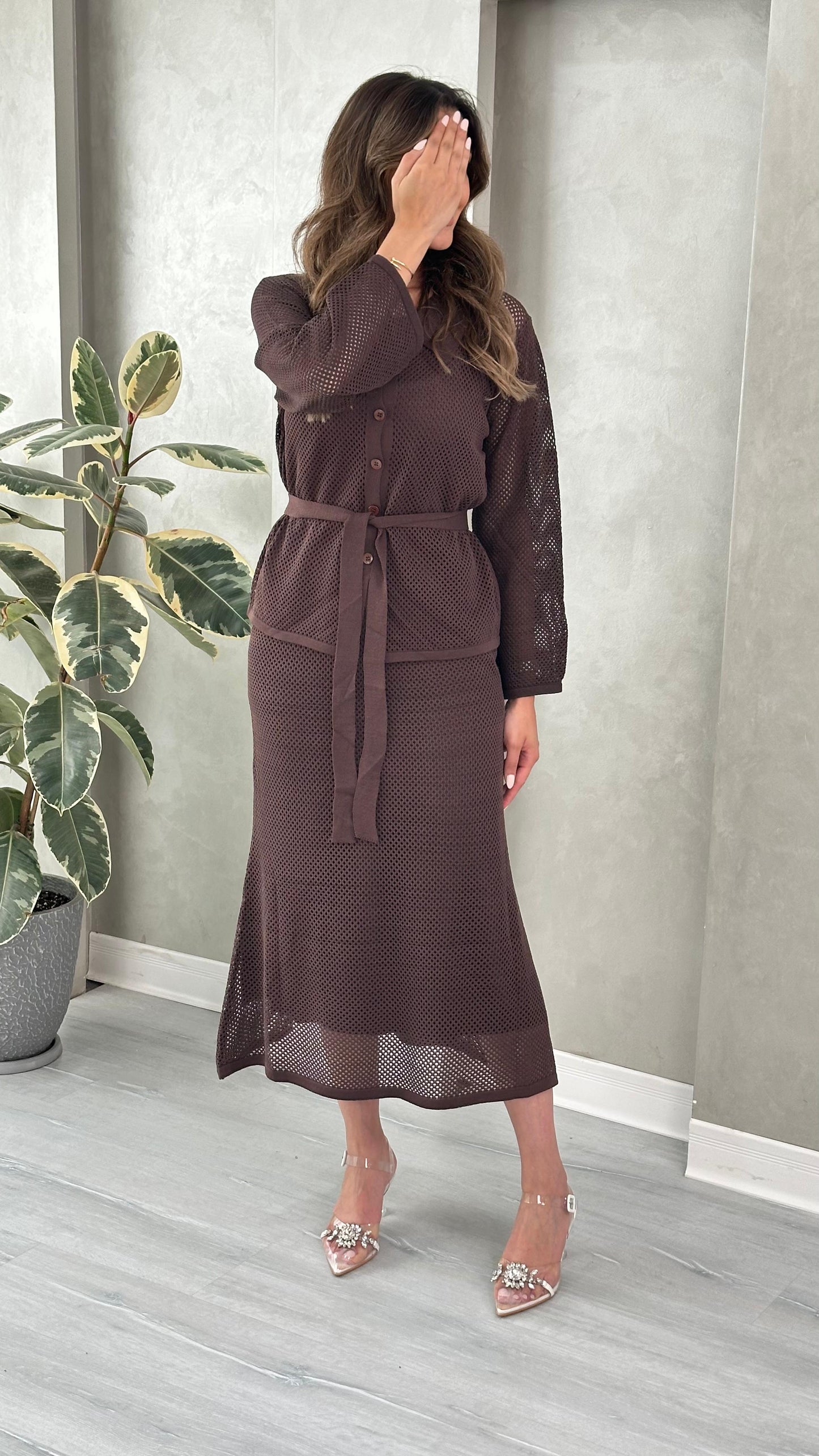 بدلة شبك نسائي