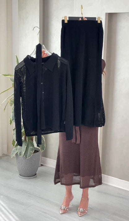 بدلة شبك نسائي