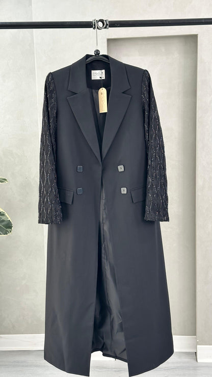 جاكيت نسائي طويل فخم