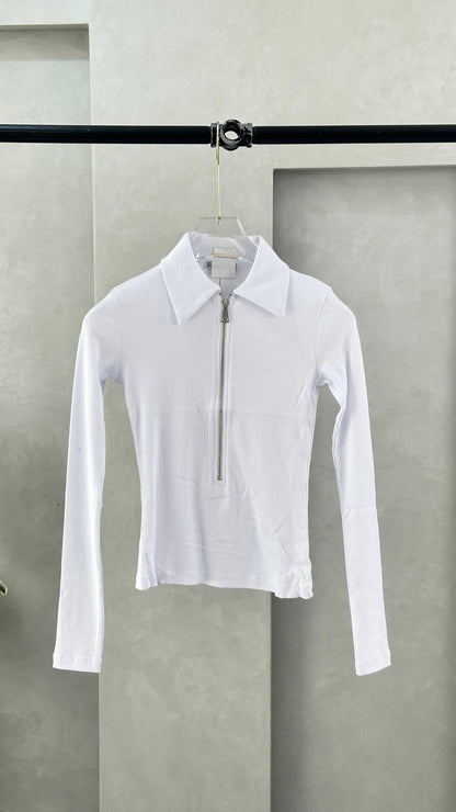 بلوز نسائي مع سحاب