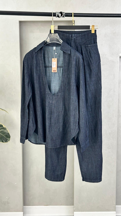 بدلة بقصة رسمية مريحة