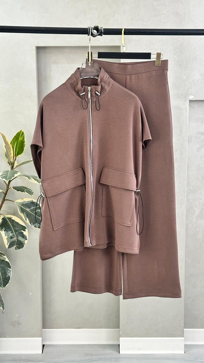 بدلة نسائي جاكيت واسع