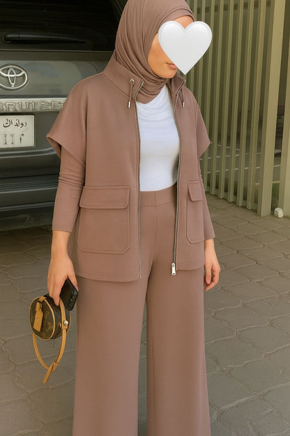 بدلة نسائي جاكيت واسع