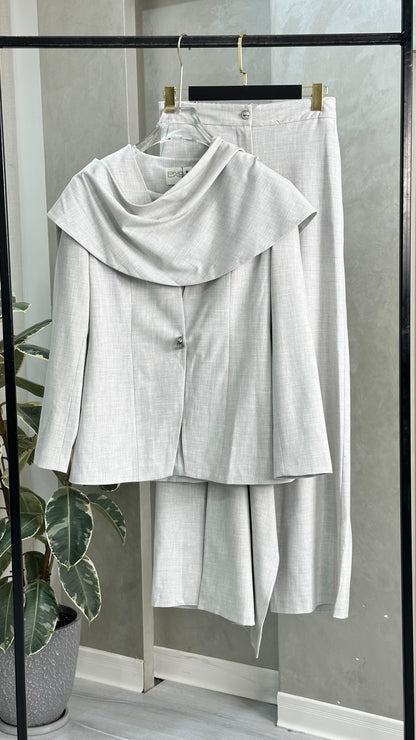 بدلة رسمي مع لحشة