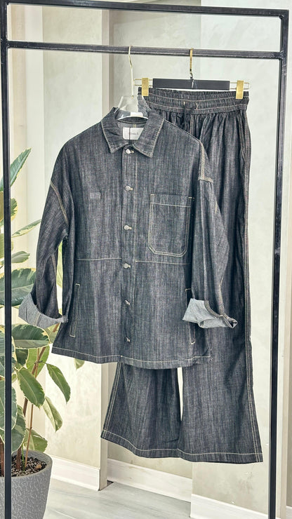 بدلة جينز نسائي