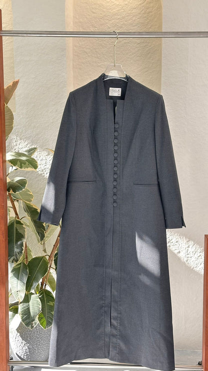 جاكيت طويل ازرار