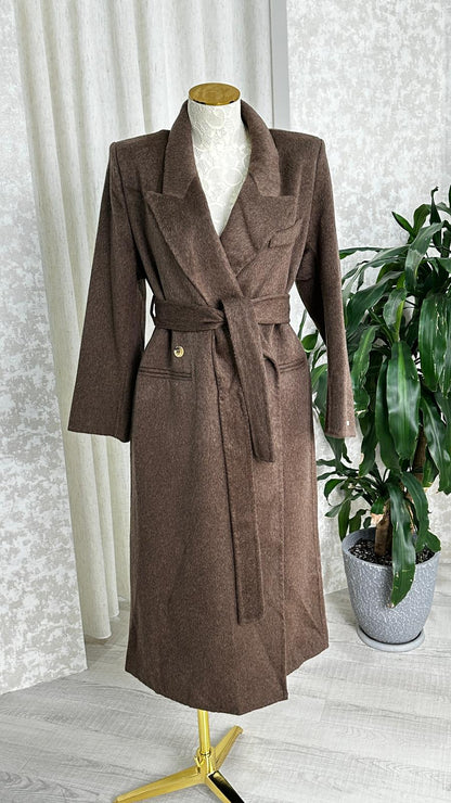 جاكيت جوخ نسائي راقي بحزام