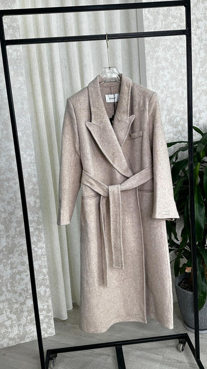 جاكيت جوخ نسائي راقي بحزام