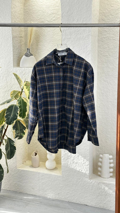 قميص كاروهات نسائي