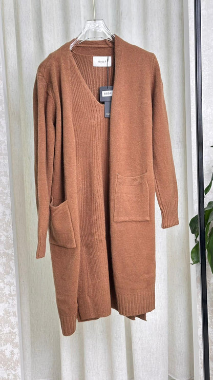 فستان مع بشت نسائي