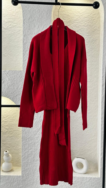 فستان نسائي مع جاكيت