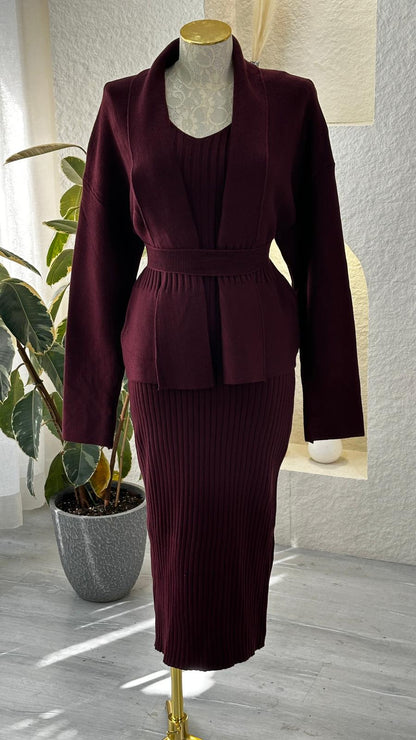 فستان نسائي مع جاكيت