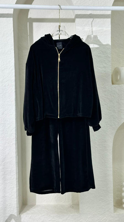 بدلة نسائي مخمل 3قطع