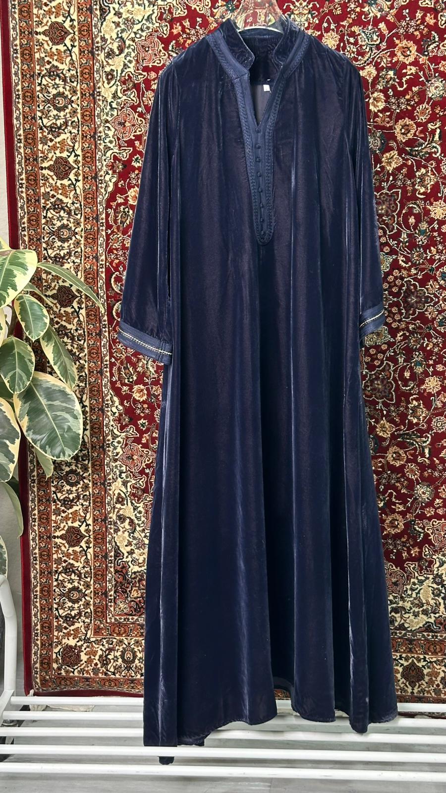 دراعة مخمل مغربي