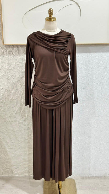 بدلة نسائي قطن زم