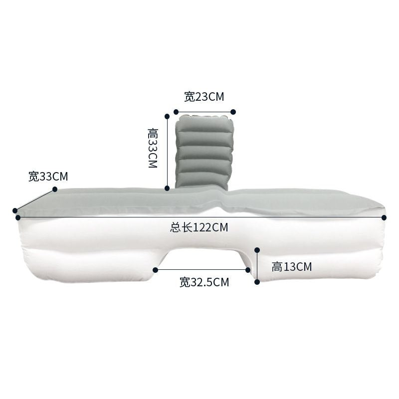 سرير سفر قابل للنفخ للمقعد الخلفي للسيارة