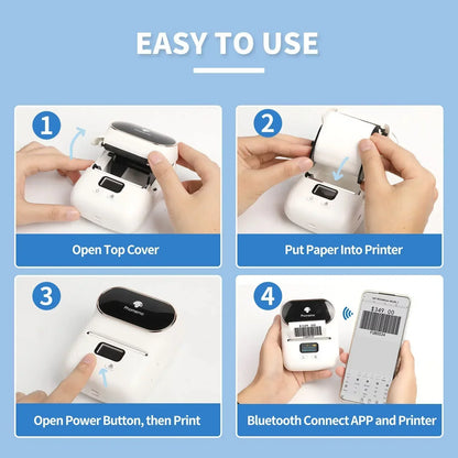 طابعة ملصقات بلوتوث  Phomemo M110