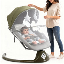 كرسي هزاز  بمظلة وشبكة واقية