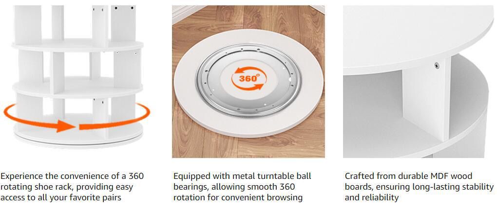 برج رفوف الأحذية والحقائب