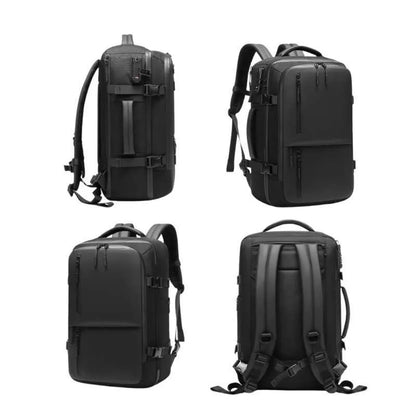 حقيبة ظهر للسفر بقفل