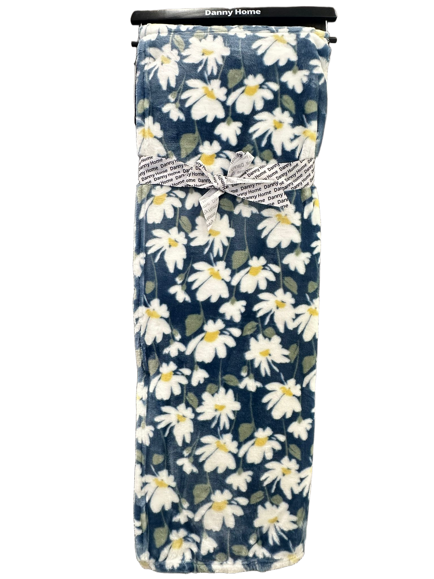 بطانية قطيفة ناعمة فاخرة مزخرفة ورد