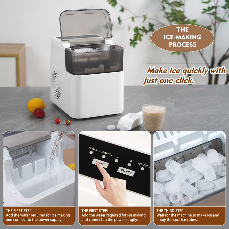 آلة صنع الثلج المحمولة