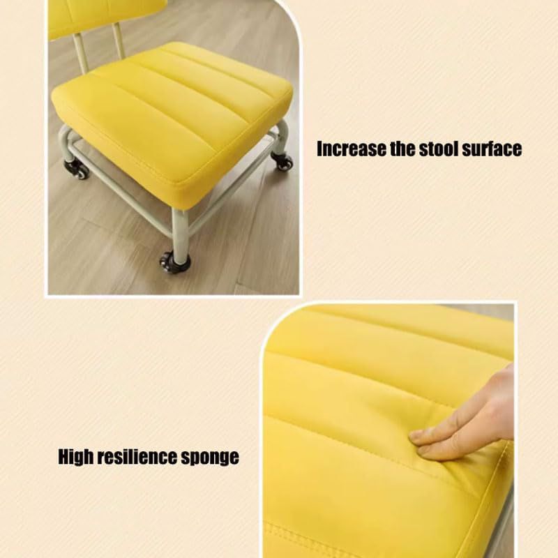 "كُرسي عالي التحمل بعجلات دوّارة