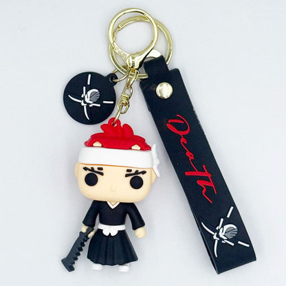 Cartoon 3D Rubber Silicone Keychain