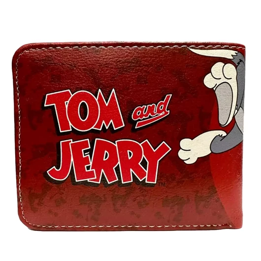 محفظة توم وجيري  لون أحمر 4