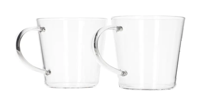 كوب مج زجاجي  بسيط