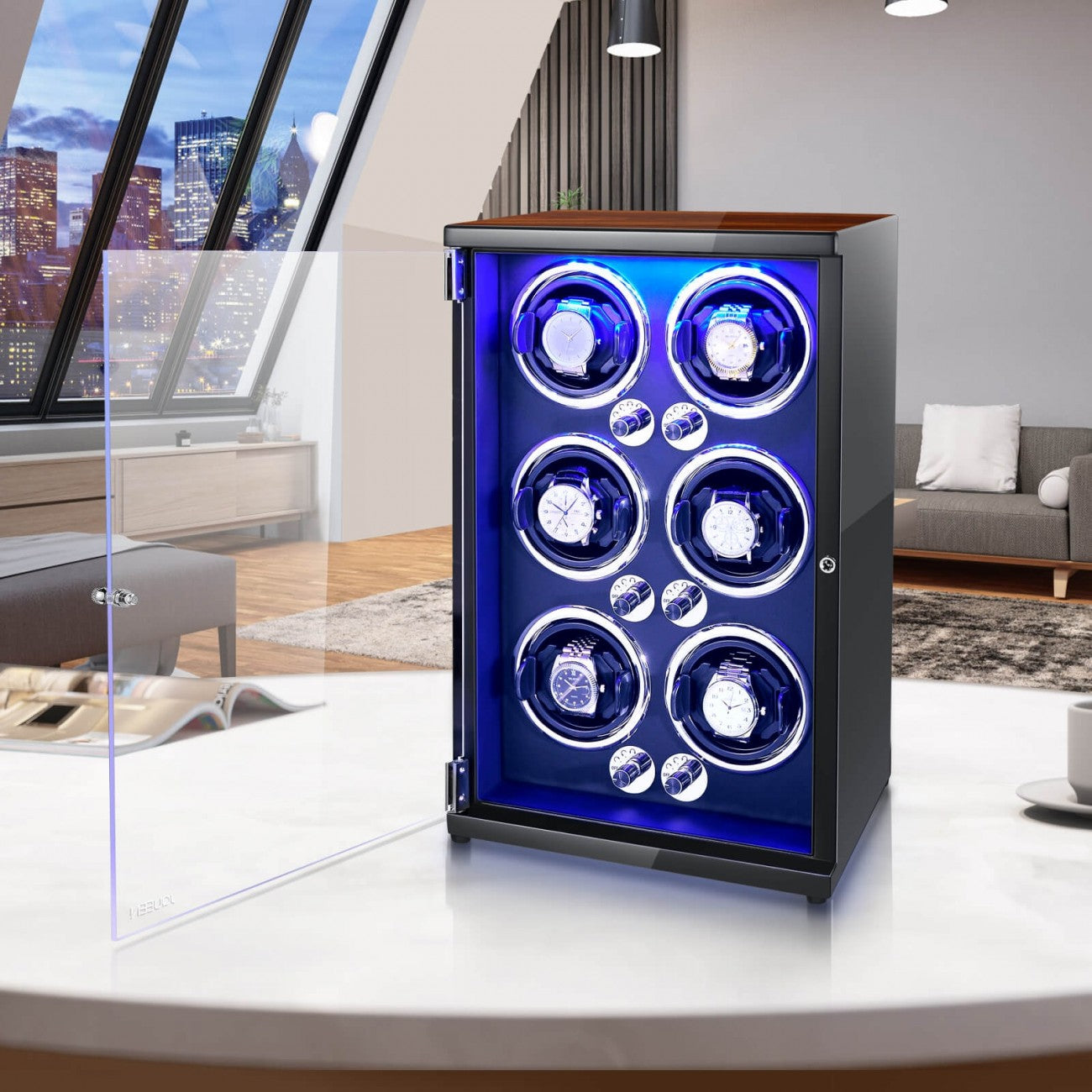 صندوق عرض التلقائي  6 ساعة