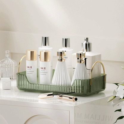 رفوف مستحضرات التجميل من الأكريليك