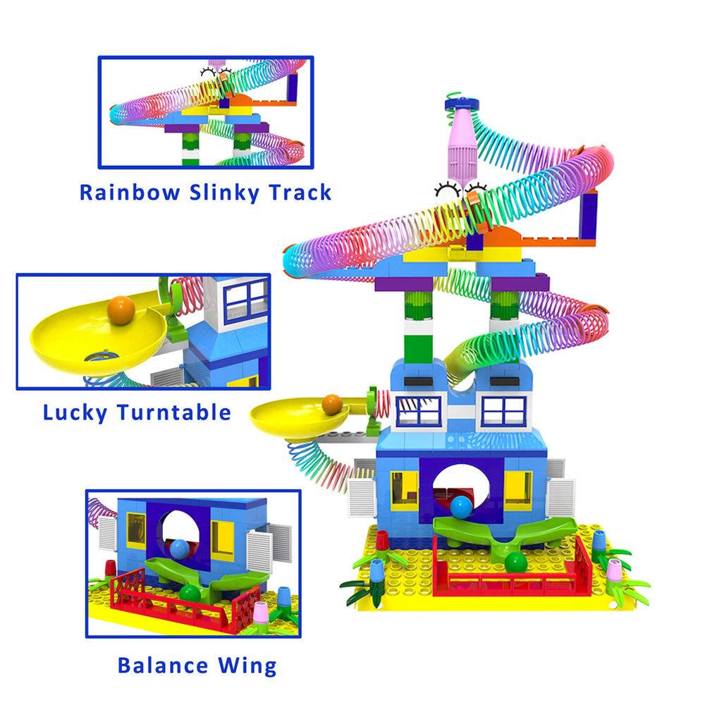 تركيب لعبة مسار كرات تفاعلية