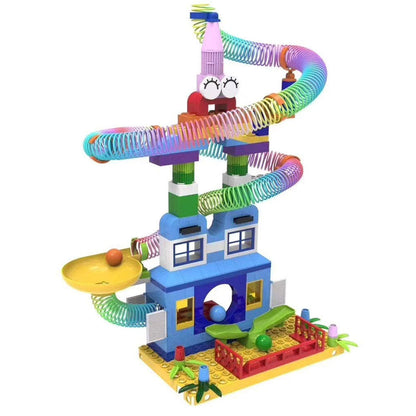 تركيب لعبة مسار كرات تفاعلية