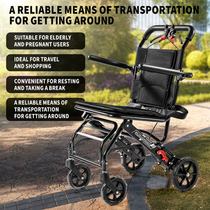 كرسي متحرك لكبار الس