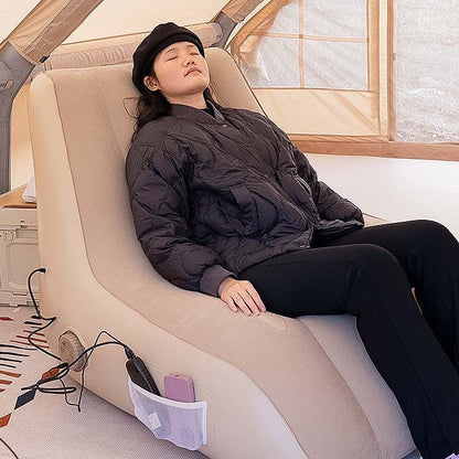 كرسي مساج كهربائي قابل للنفخ وأريكة