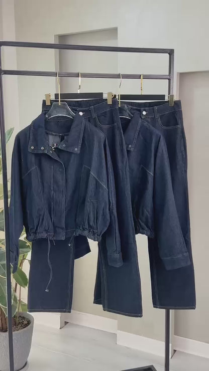 بدلة جينز كلاسيكية