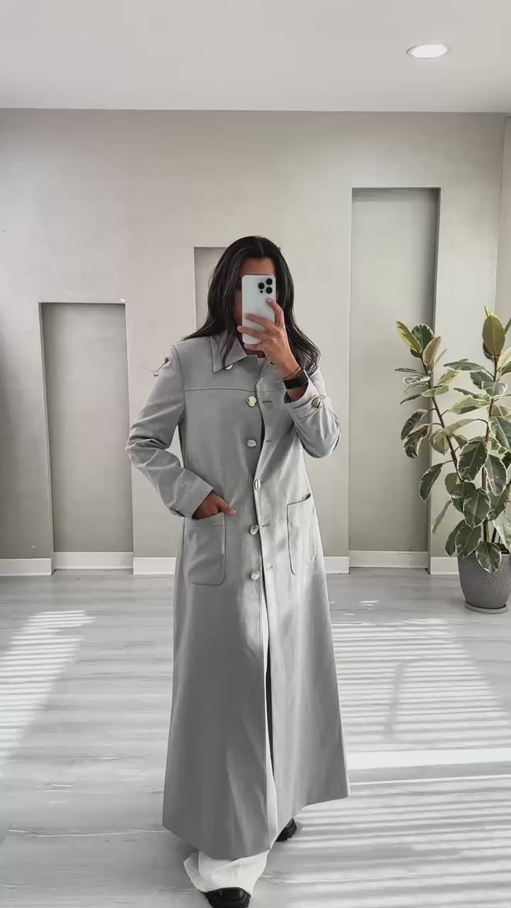 جاكيت نسائي طويل