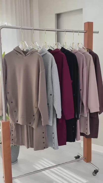 بدلة نسائي بسترة رأس