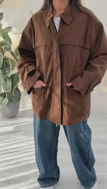 جاكيت نسائي شامواه عصري