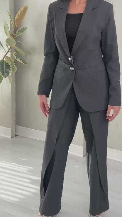 بدلة رسمي حزام