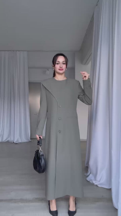 جاكيت سكارف جانبي