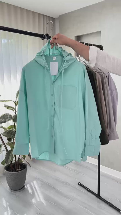 قميص نسائي بطاقية