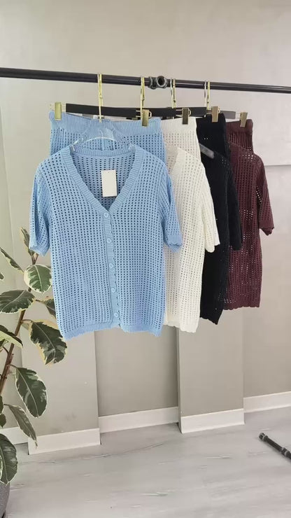 بدلة شبك شورت