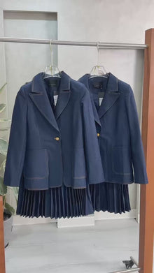 بدلة تنورة جينز