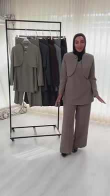 بدلة نسائي 3 قطع
