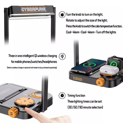 قاعدة الشحن الاسلكية 3 في 1